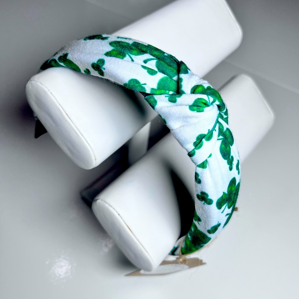 ☘️ SHAMROCK HEADBAND | Knotted Top | ST PATRICK’S Day! - Picture 3 of 10